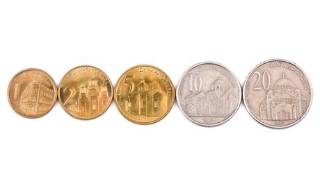 Sitan novac, srbija, srpski dinar