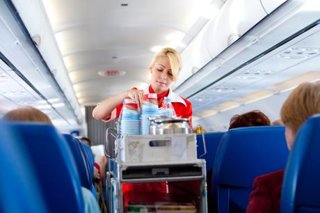 stjuardesa, hrana, pice , avion, serviranje, ruca u avionu stjuardesa, hrana, pice , avion, serviranje, ruca u avionu