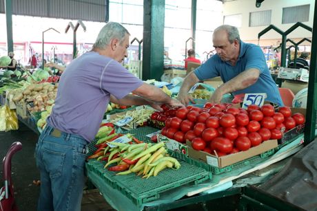 Pijaca, povrće, paradajz, krompir, paprike, Jagodina
