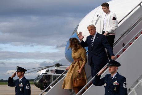 Donald Tramp, Melanija Tramp