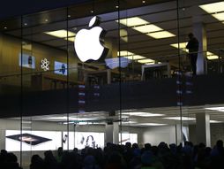 Apple kompanija brend logo