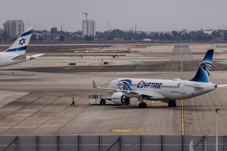 Egipat er na aerodrom Ben Gurion u Tel Avivu Israel Egypt