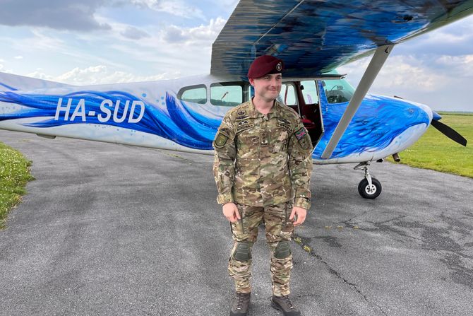 Padobranci aerodrom Lisičji jarak