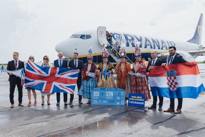 Ryanair otvorio liniju London-Osijek