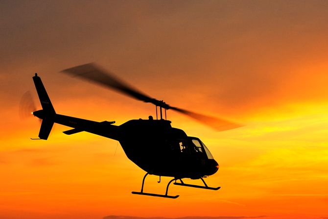 Helikopter Bell 206B Jet Ranger