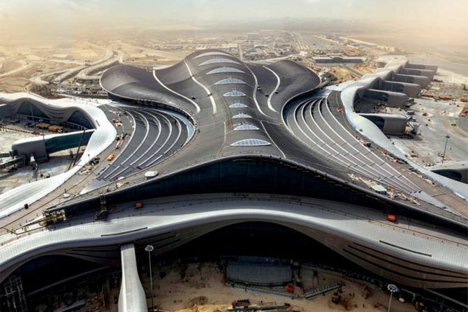 Abu Dhabi Airport’s new mega Midfield Terminal UAE, Abu Dabi aerodrom, novi terminal