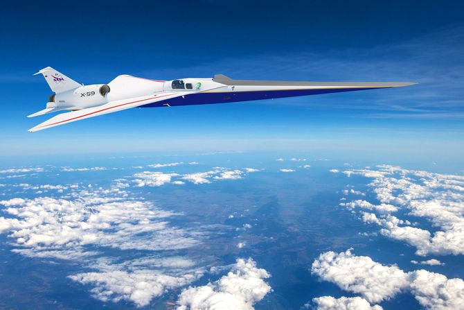 Lokcheed Martin X-59 eksperimentalni avion NASA QueSST program