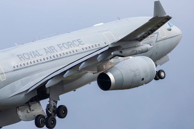 avion RAF (Royal Air Force) Airbus Voyager