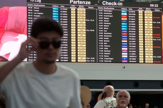 italija, aerodrom, štrajk