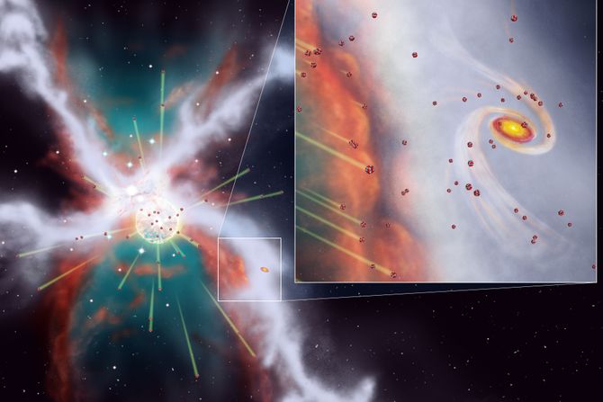 Eksplozija supernove blizu Sunca