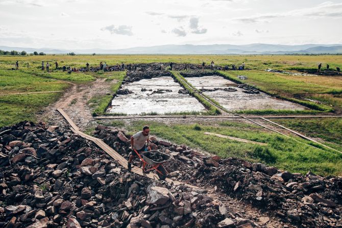Arheološko nalazište, Sibir