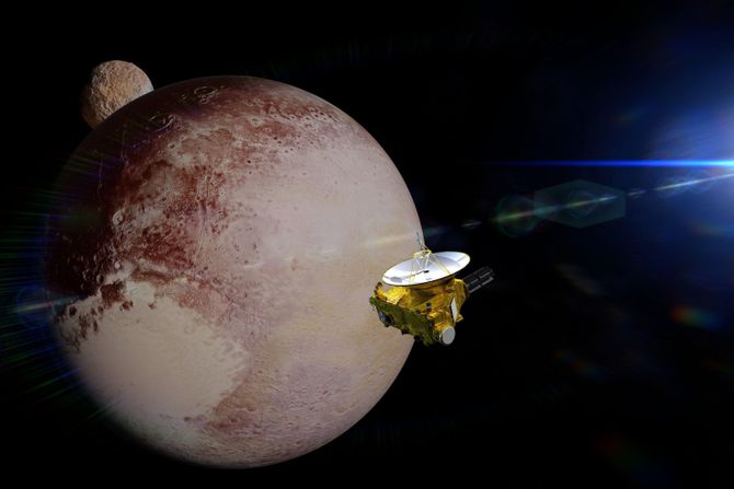 Novi horizonti, Pluton