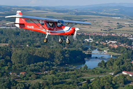 SILA 450C iznad Ćuprije SILA 450C iznad Ćuprije