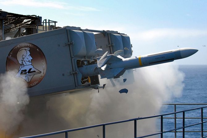 Sea sparrow raketa