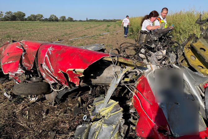 Pad aviona Mađarska