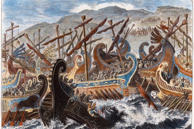 Salamina, Bitka kod Salamine