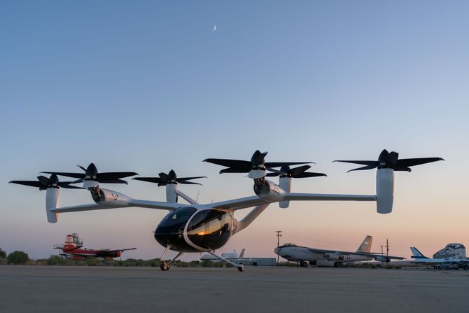 eVTOL vazduhoplov