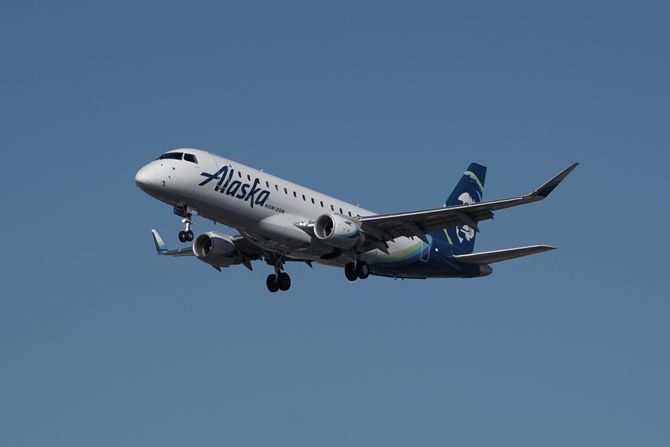 Alaska Airlines Embraer