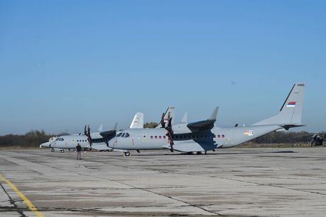 Miloš Vučević, avion CASA C 295 Miloš Vučević, avion CASA C 295
