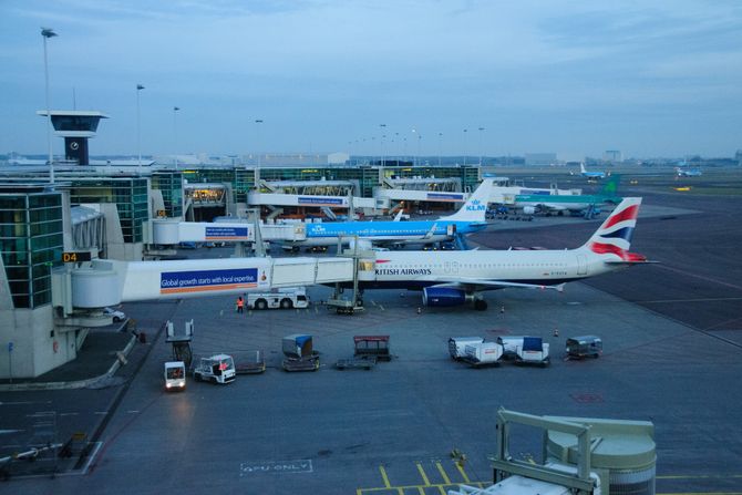 Amsterdam Airport Schiphol Aerodrom Shiphol