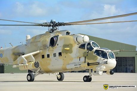 Helikopter Mi-35 Kipar