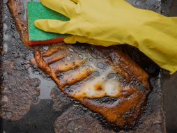 zagoreli pleh, čišćenje pleha,