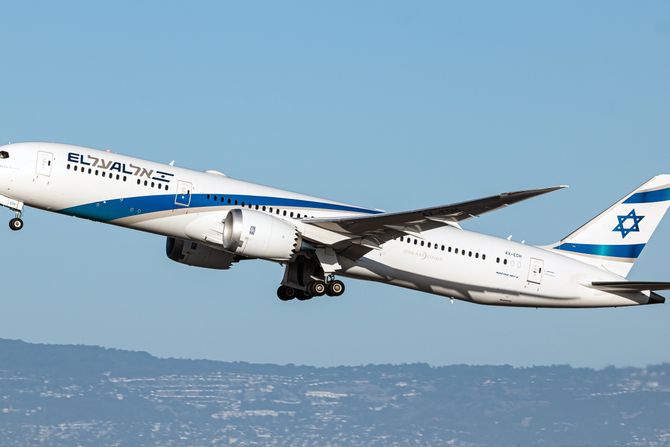 El Al Boeing 787 avion