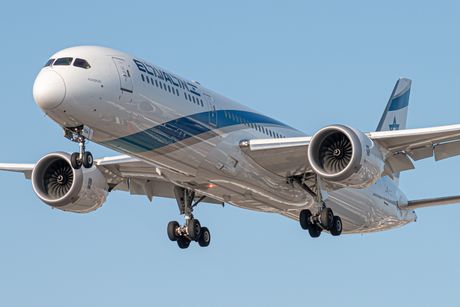 El Al Boeing 787 avion