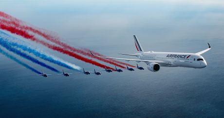 A350 et Patrouille de France A350 et Patrouille de France