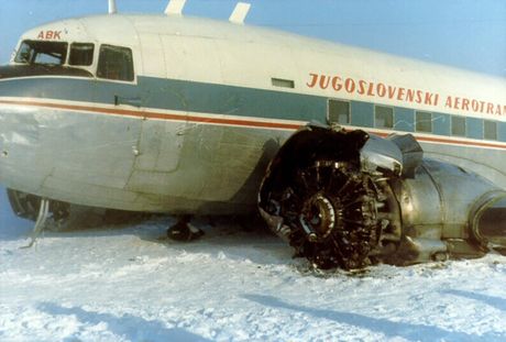 JAT-ov avion Daglas DC 3 srušio se 1968. kod Linca u Austriji