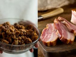 Čvarci, slanina