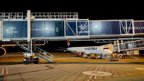 Air Serbia Embraer E190 E195