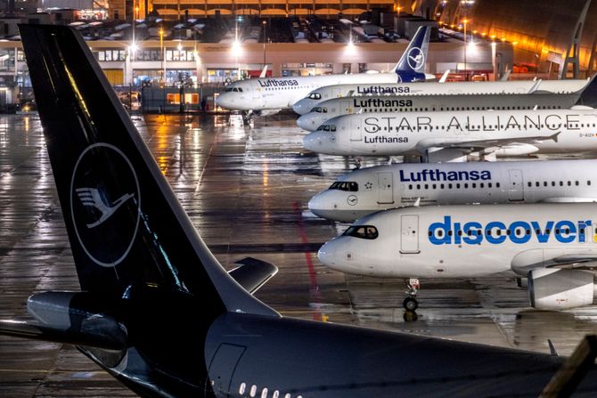 Nemačka Lufthansa štrajk Nemačka Lufthansa štrajk