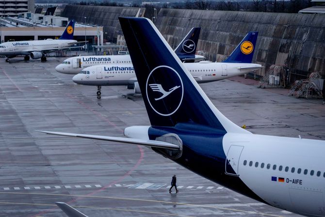 Nemačka Lufthansa štrajk Nemačka Lufthansa štrajk