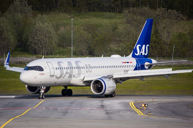 Avion SAS Scandinavian Airlines