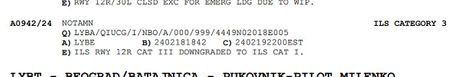 NOTAM NOTAM