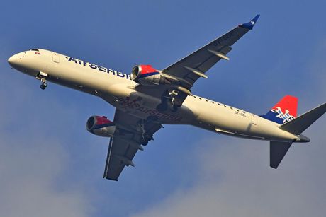 Air Serbia Embraer E190 E195