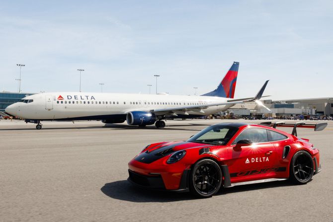 Delta Air Lines Porsche, Porše Delta Air Lines Porsche, Porše
