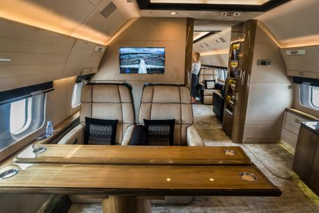 Boeing Business Jet BBJ 737 MAX unutrašnjost aviona Boeing Business Jet BBJ 737 MAX unutrašnjost aviona