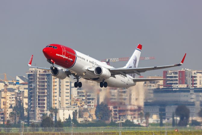 Norwegian Air AS Boeing 737 avioni Norwegian Air AS Boeing 737 avioni