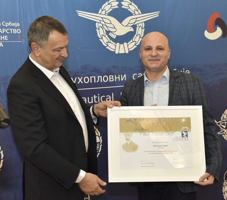 Vazduhoplovni savez Srbije Zlatni orao 2023