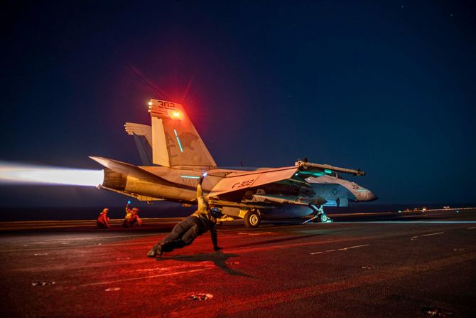 US Navy F/A-18 Super Hornet CENTCOM
