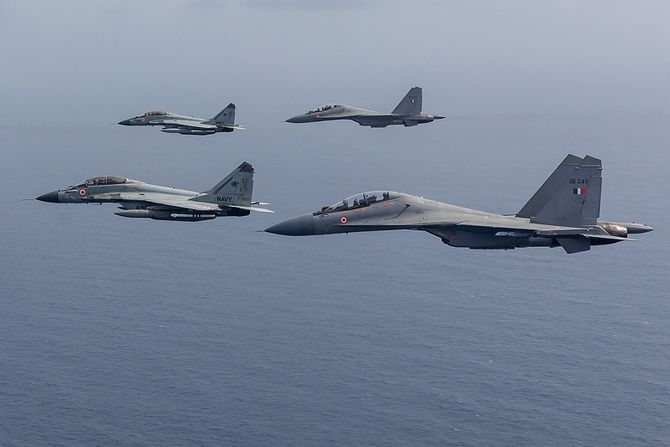 Indian Air Force Su-30 MiG-29