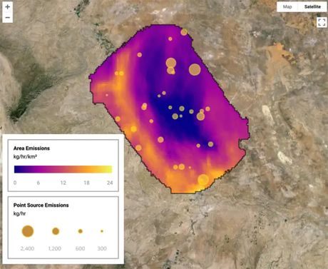 SpaceX satelit emisija metana ekologija