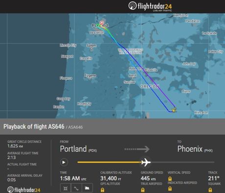 Let Alaska Airlines AS646 Let Alaska Airlines AS646