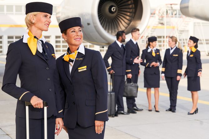 Lufthansa cabin crew Lufthansa cabin crew