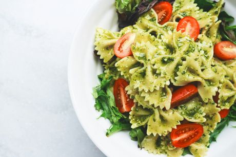 testenina, testenina sa pesto sosom, pesto sos, pesto pasta