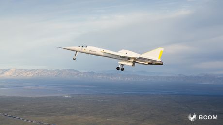 Prvi let XB-1 Boom Supersonica