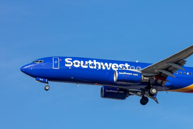 Southwest Airlines Boeing 737 800