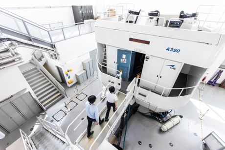 CAE Airbus A320 simulator CAE Airbus A320 simulator